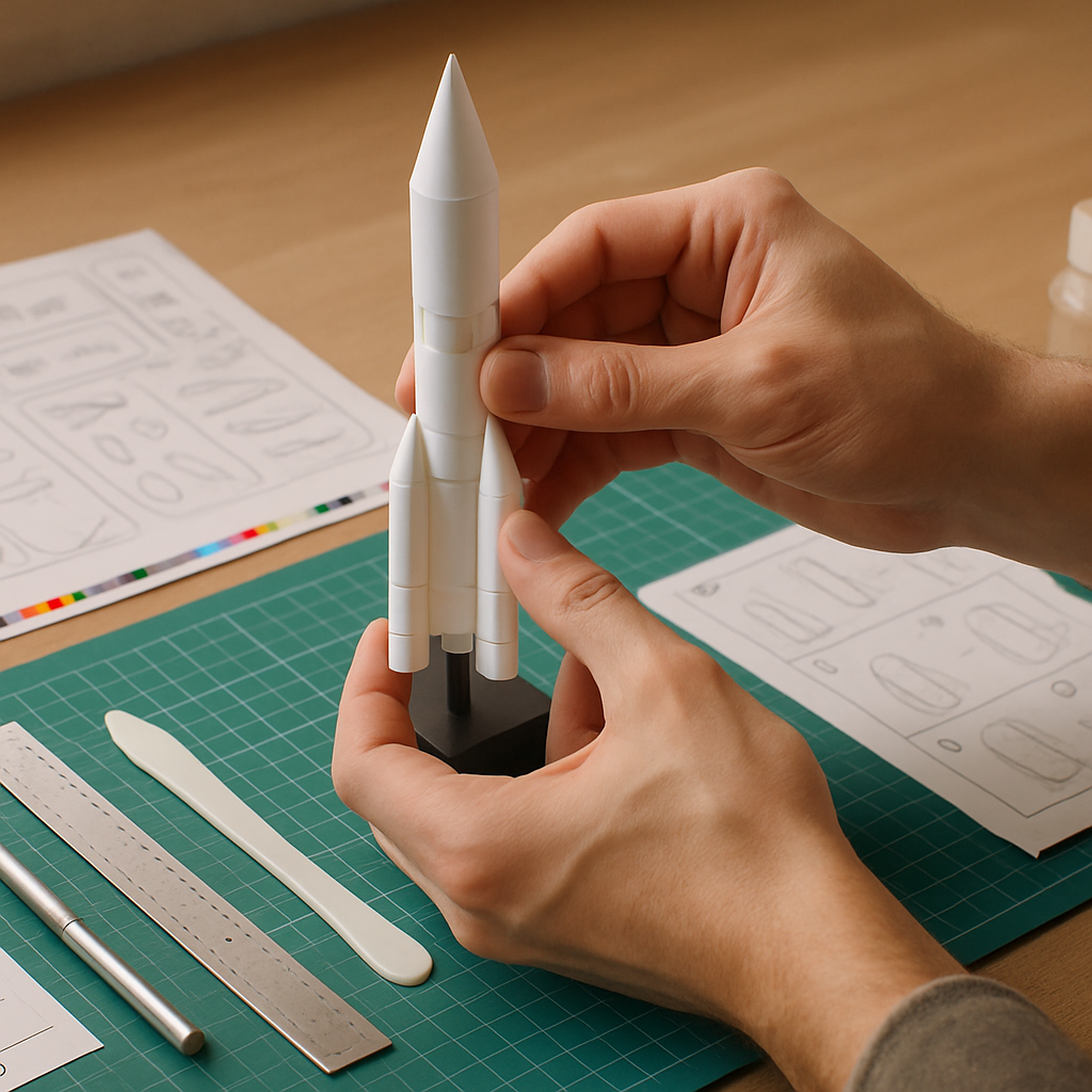 Qualitätsmerkmale unserer Papiermodellsets SpacecraftPapermodels