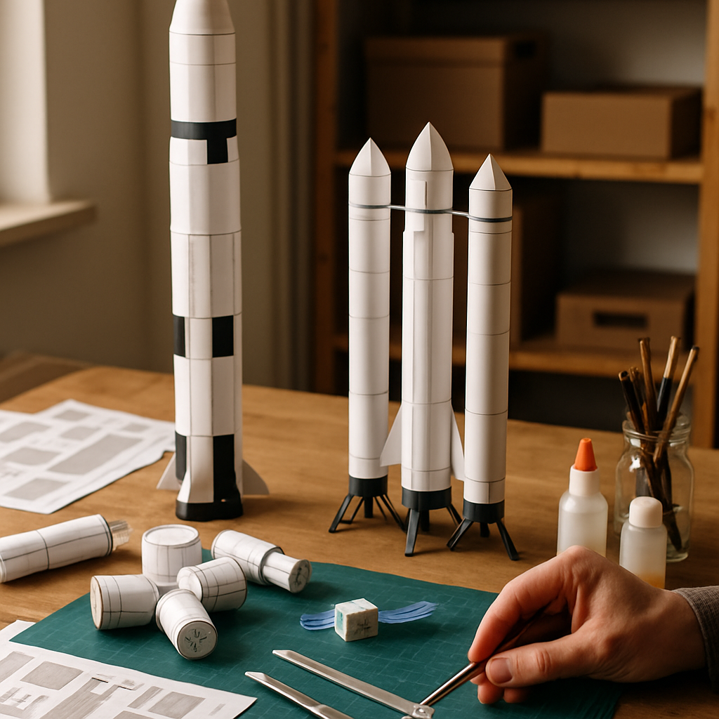 Neue Raumfahrtmodelle von spacecraftpapermodels Jetzt erhältlich