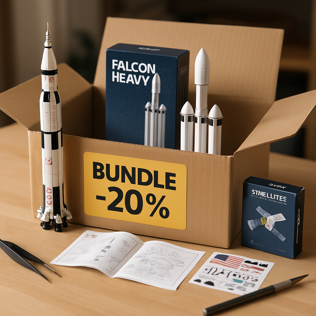 Spacecraft Papermodels – Bundle Sparpakete mit Preisvorteil