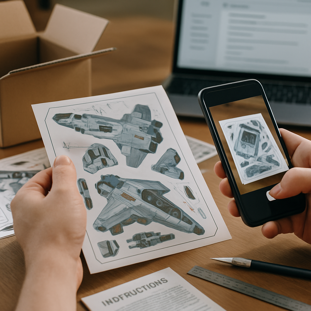 Garantie & Rückgaberechte im Modellbau bei Spacecraft Papermodels