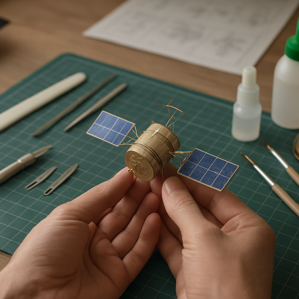 Satelliten Modellbausatz Zubehör von Spacecraft Papermodels